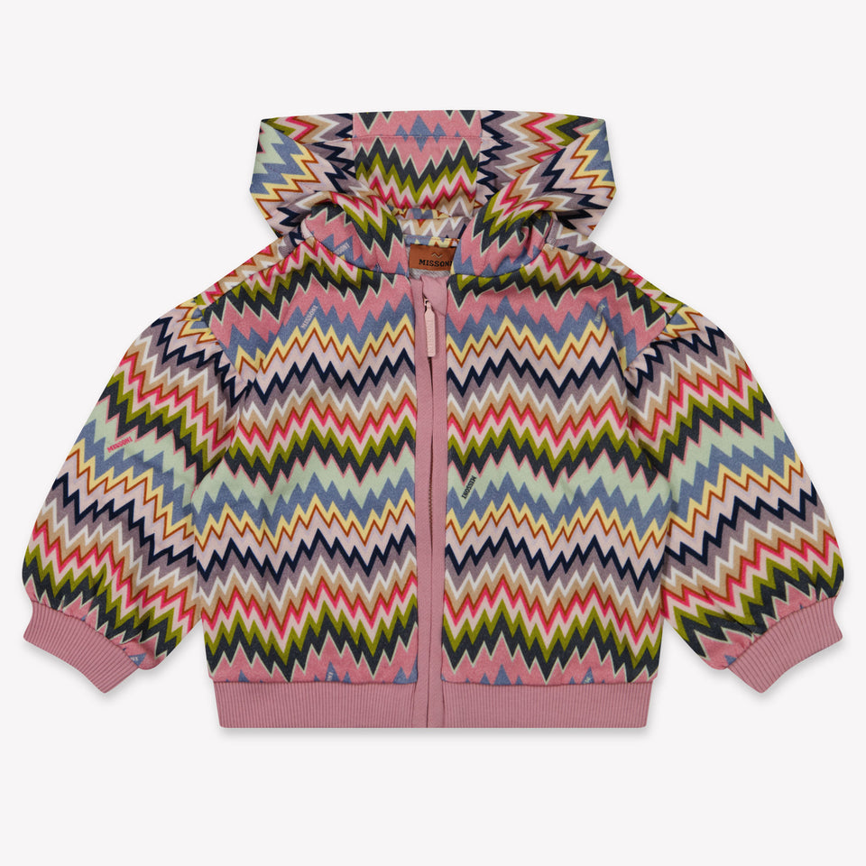 Missoni Baby Meisjes Vest In Fuchsia