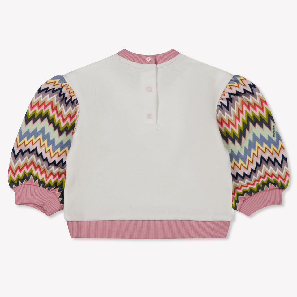 Missoni Baby Meisjes Trui In Wit