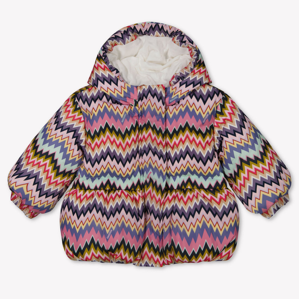 Missoni Baby Girls Winter Jacket  Fuchsia