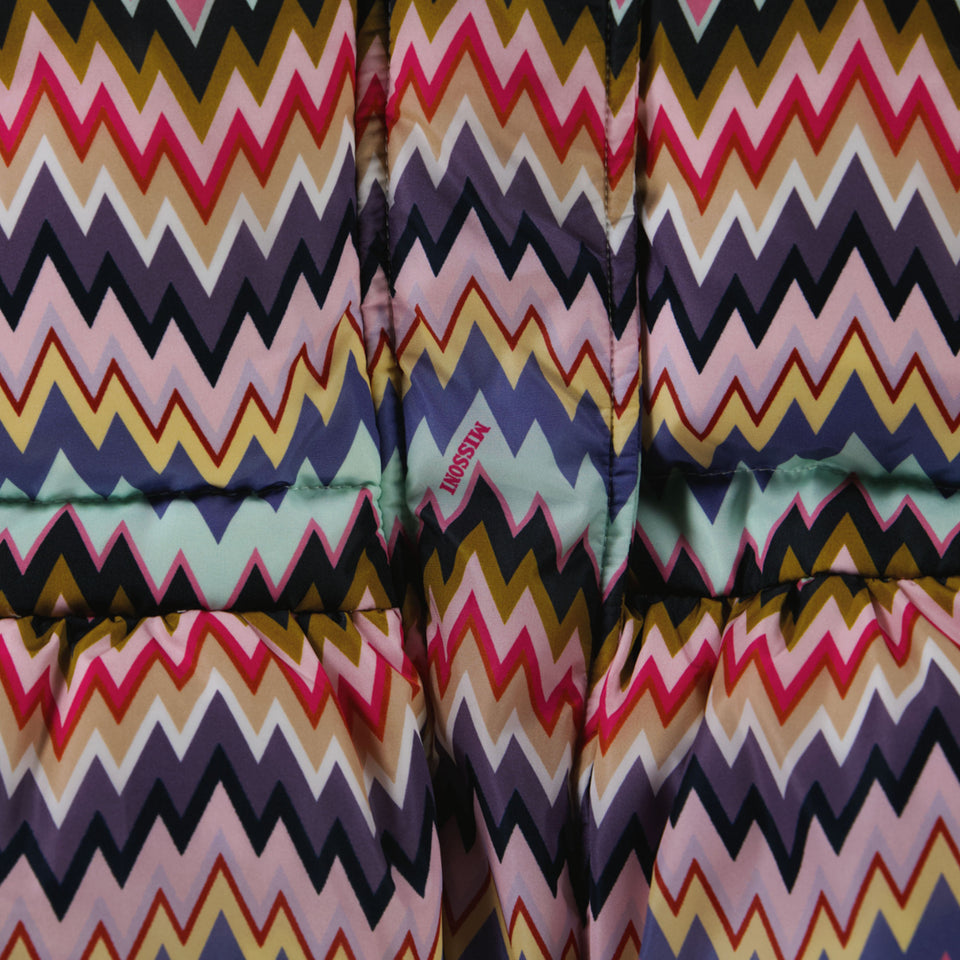 Missoni Baby Girls Winter Jacket  Fuchsia