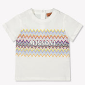 Missoni Baby Boys T-Shirt  White