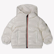 Moncler New Aubert Baby Boys Winter Jacket  Offwhite
