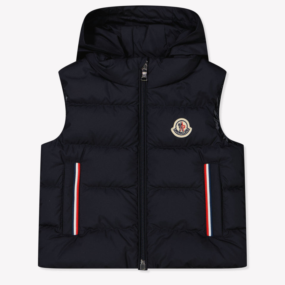 Moncler Buang Baby Boys Body Warmer  Navy