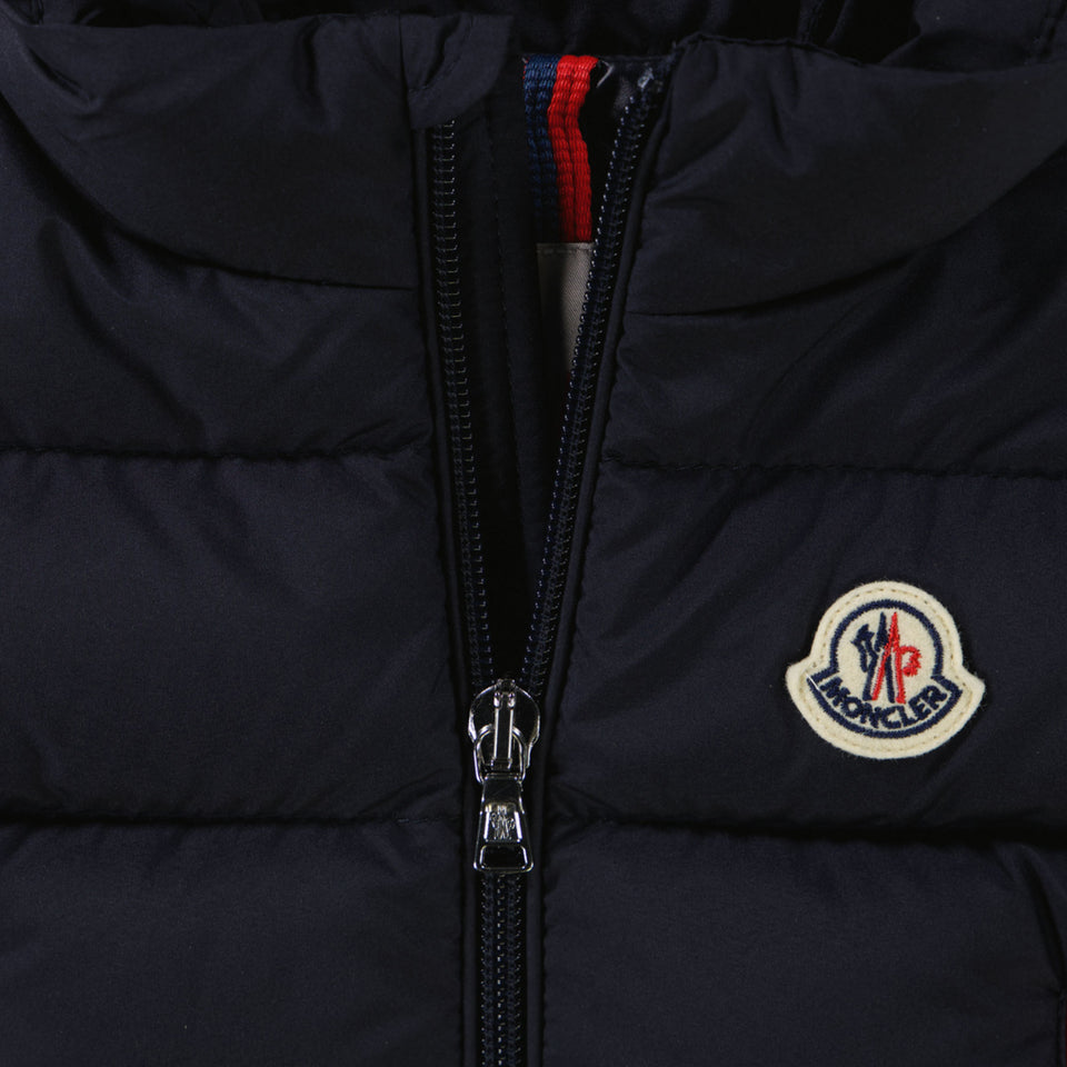 Moncler Buang Baby Boys Body Warmer  Navy
