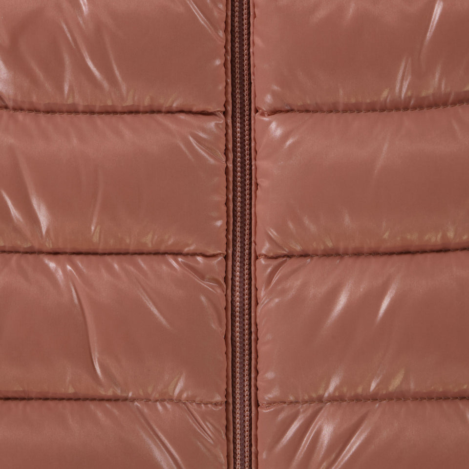 Moncler Ghany Baby Girls Body Warmer  Old Pink