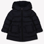 Moncler Molan Baby Girls Winter jacket Navy