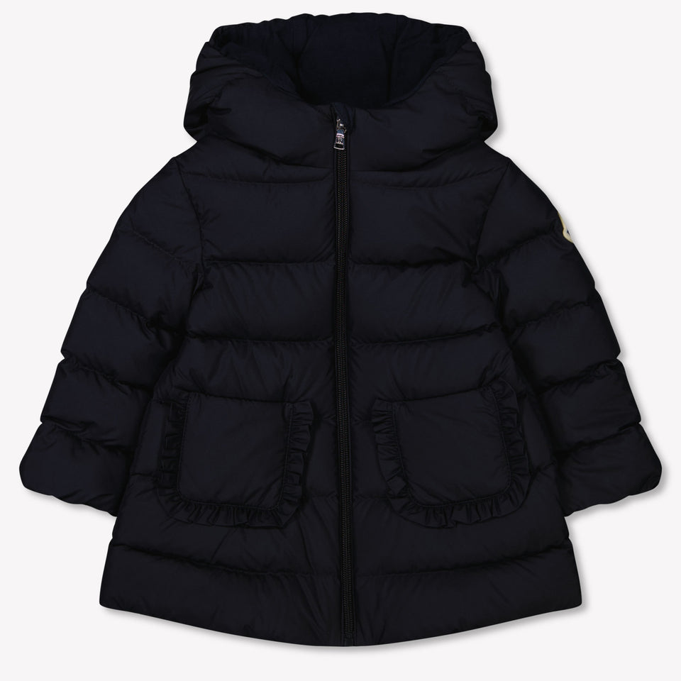 Moncler Molan Baby Girls Winter jacket Navy