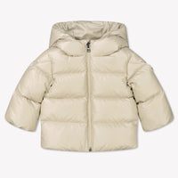 Moncler Baby Unisex Skipak In Beige