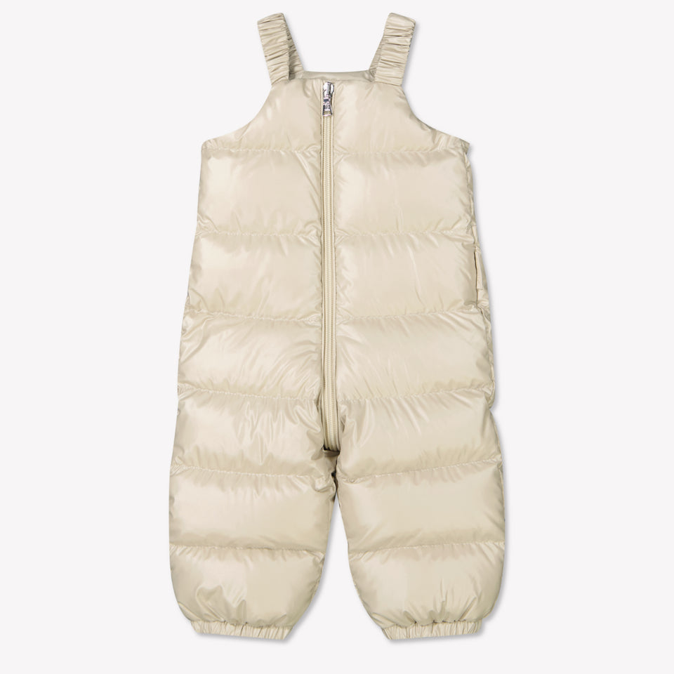 Moncler Baby Unisex Ski suit Beige