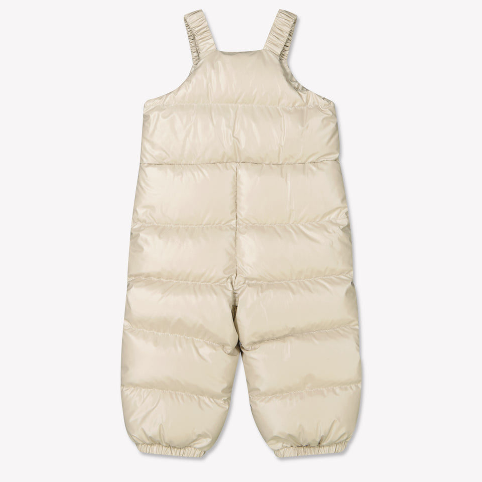 Moncler Baby Unisex Ski suit Beige