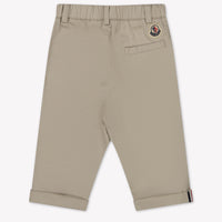 Moncler Baby Jongens Broek In Beige