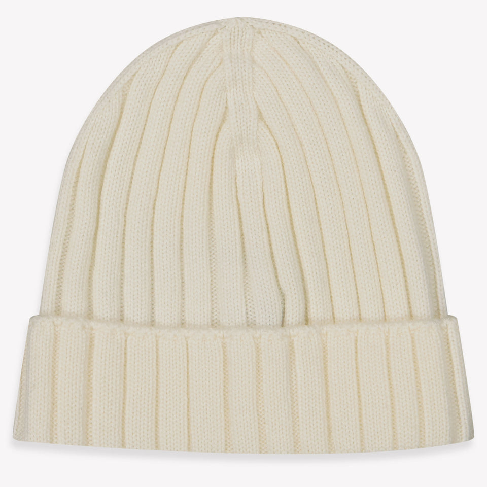 Moncler Baby Unisex Hat  Offwhite