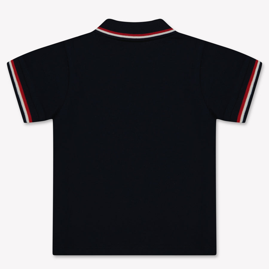 Moncler Baby Jongens Polo In Navy