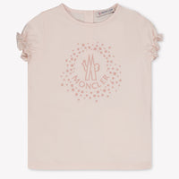 Moncler Baby Girls T-Shirt  Light Pink