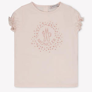Moncler Baby Girls T-Shirt  Light Pink