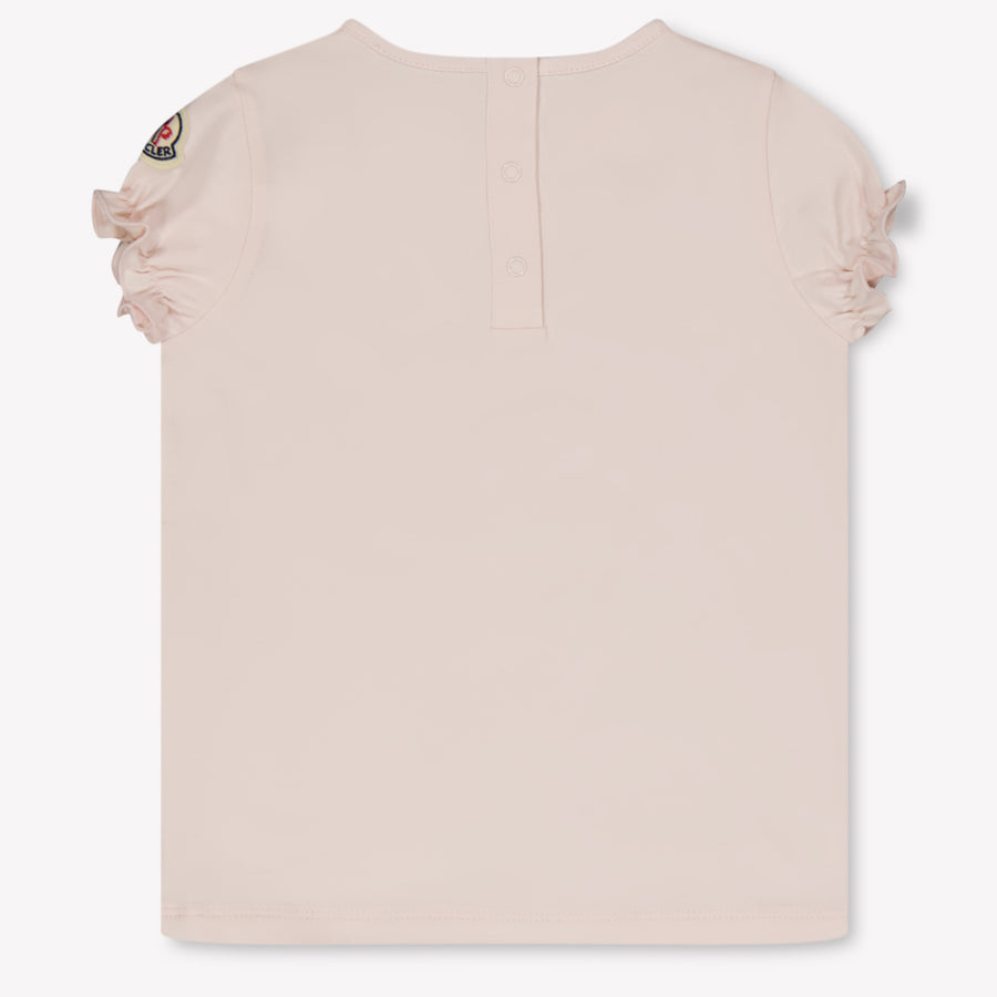 Moncler Baby Girls T-Shirt  Light Pink