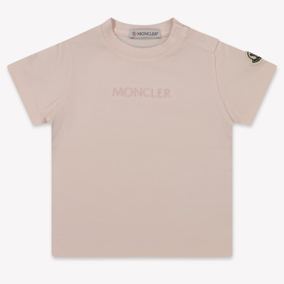 Moncler Baby Girls T-Shirt  Light Pink