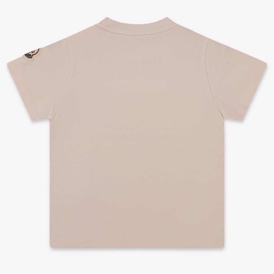 Moncler Baby Girls T-Shirt  Light Pink