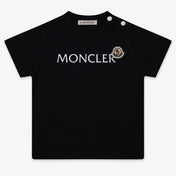 Moncler Baby Jongens T-Shirt In Navy