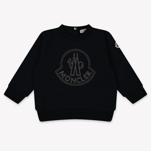 Moncler Baby Jongens Trui In Navy