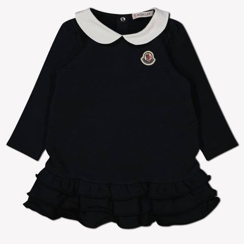 Moncler Baby Girls Dress  Navy