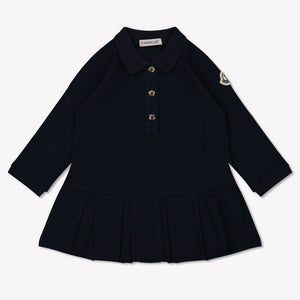 Moncler Baby Meisjes Jurk In Navy