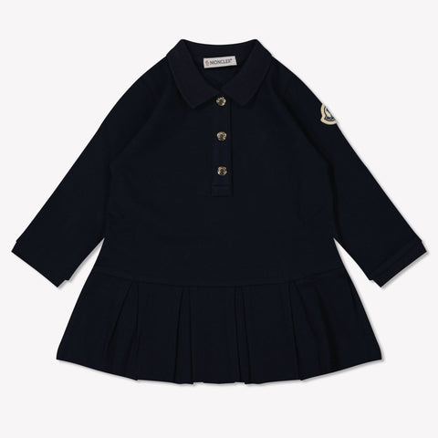 Moncler Baby Girls Dress  Navy
