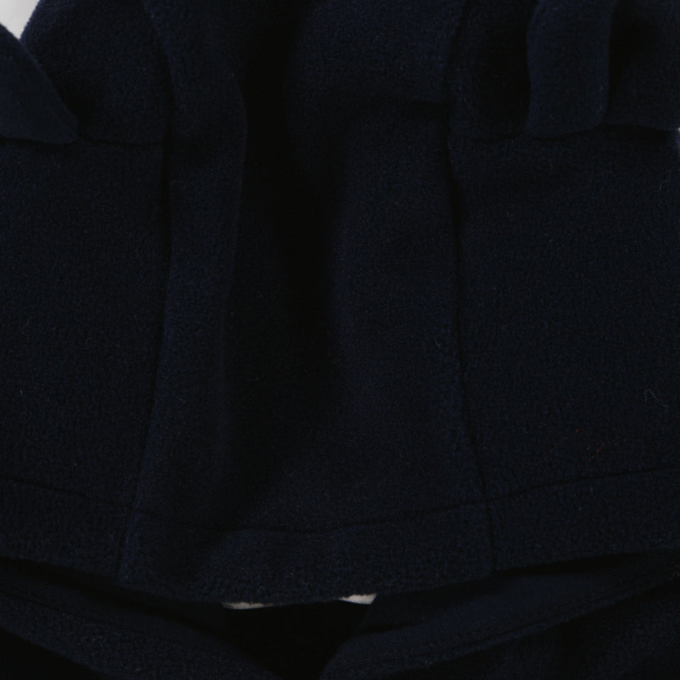 Moncler Baby Unisex Playsuit  Navy