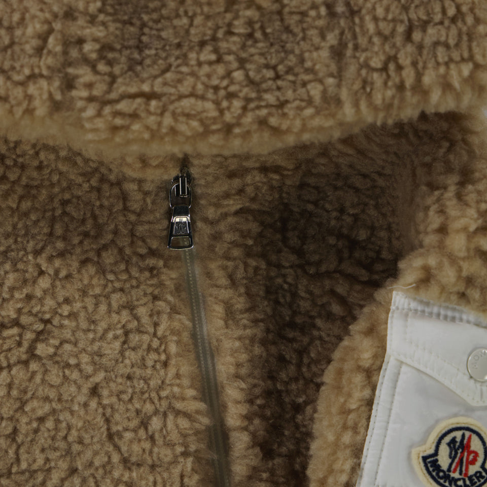 Moncler Baby Unisex Boxpakje In Beige