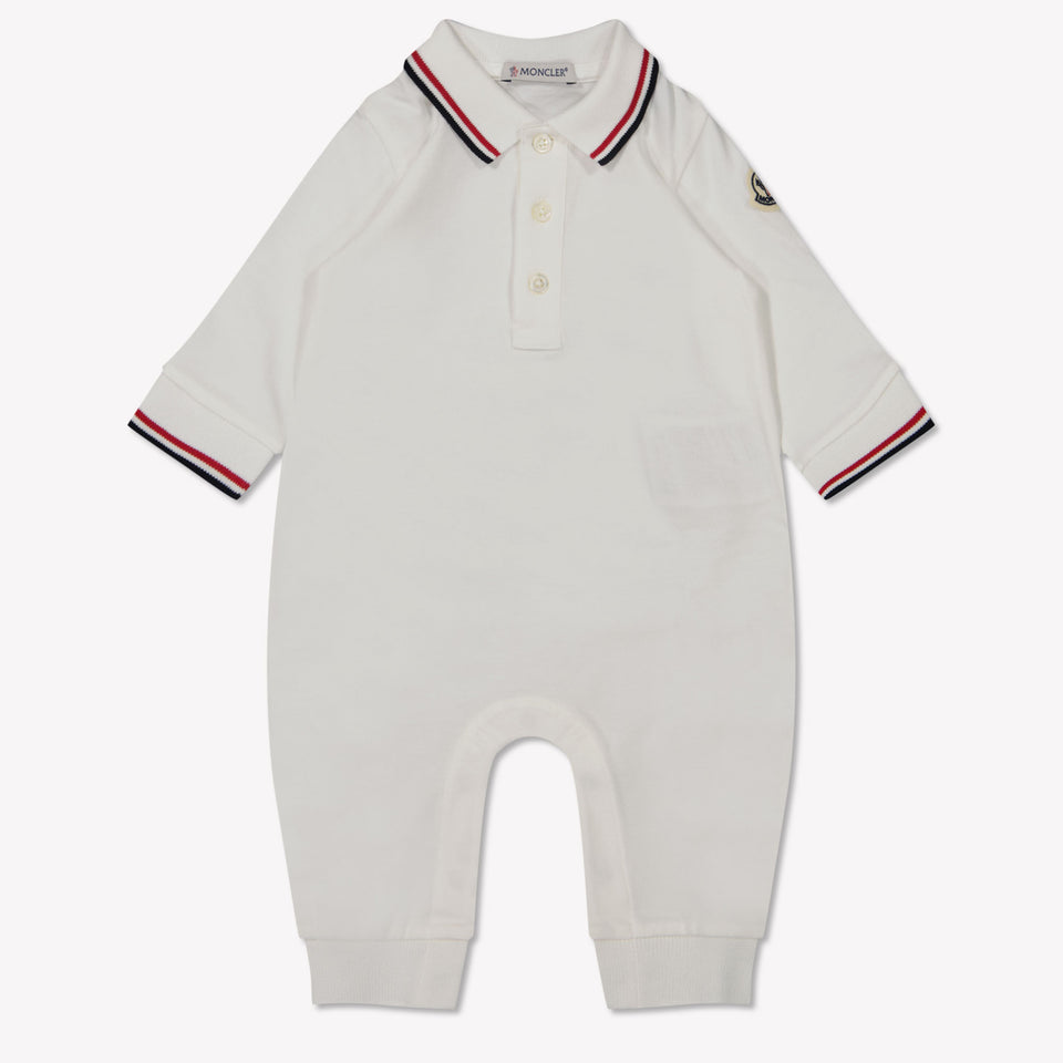 Moncler Baby Jongens Boxpakje In Wit