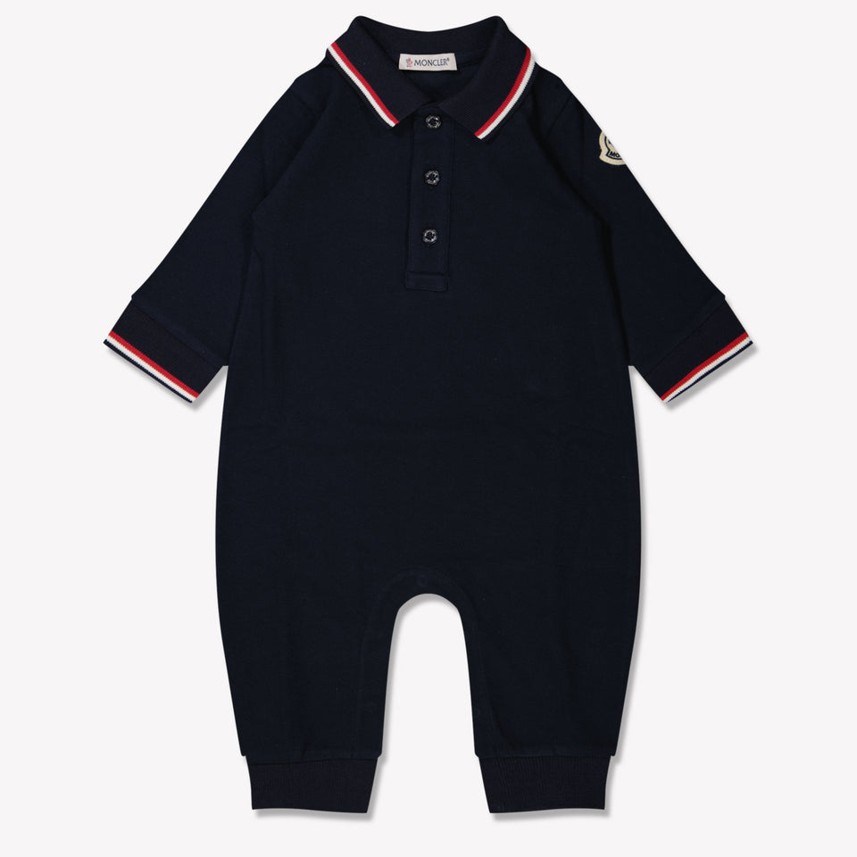 Moncler Baby Jongens Boxpakje In Navy