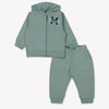 Moncler Baby Jongens Joggingpak In Mint