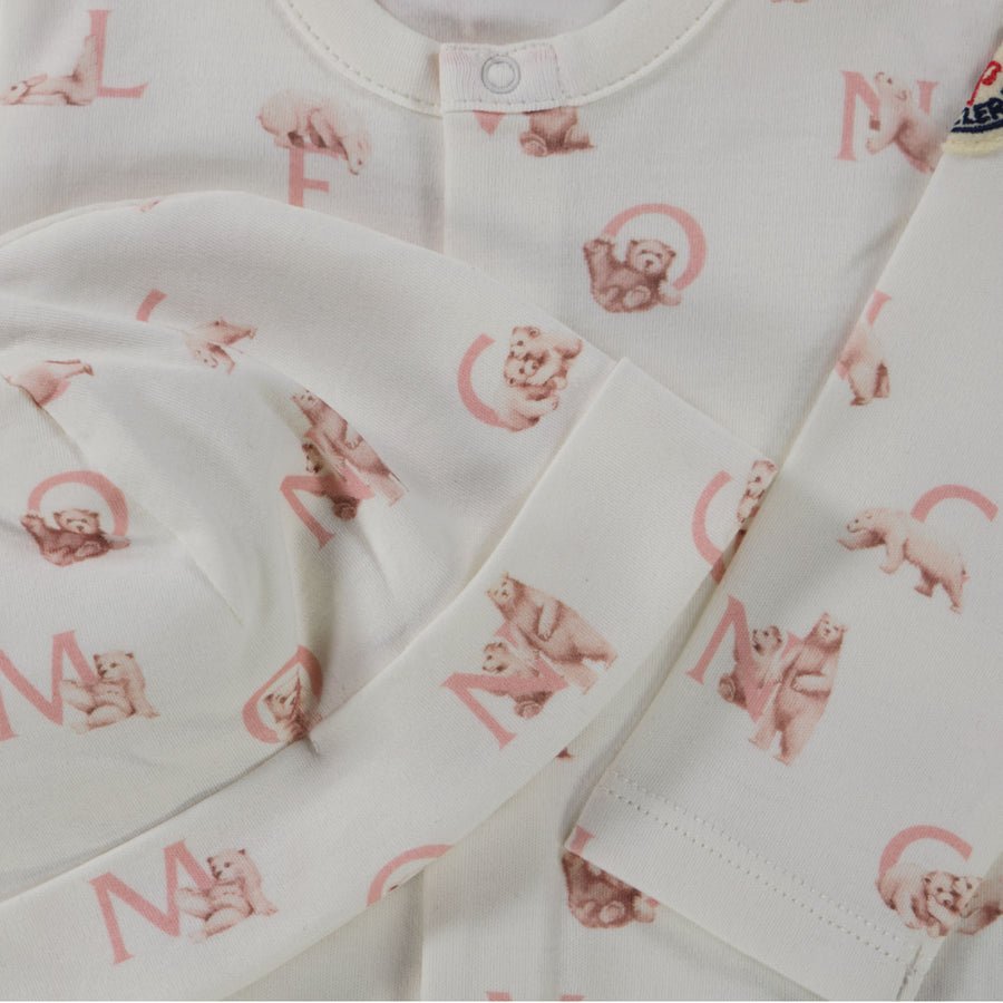 Moncler Baby Meisjes Boxpakje In Licht Roze