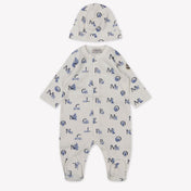Moncler Baby Jongens Boxpakje In Licht Blauw