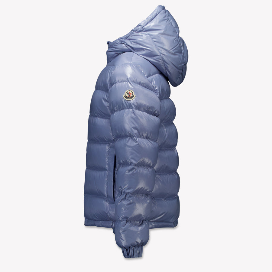 Moncler New Aubert Kids Boys Winter Jacket  Light Blue