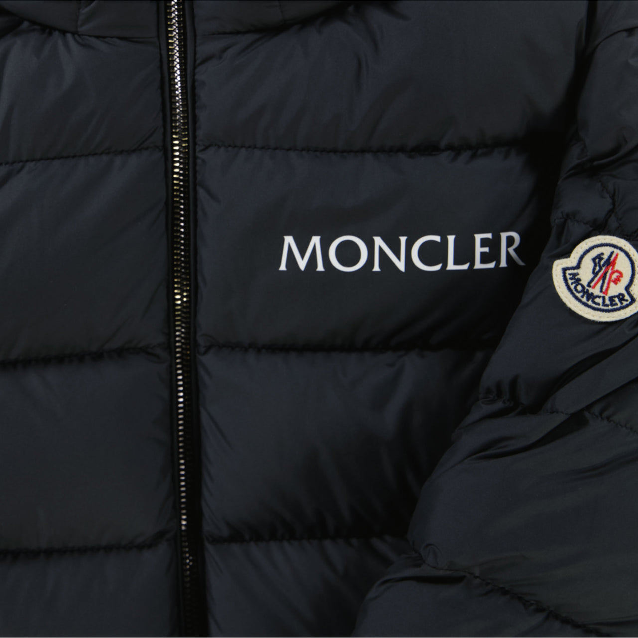 Moncler Bajan Kids Boys Winter Jacket  Black