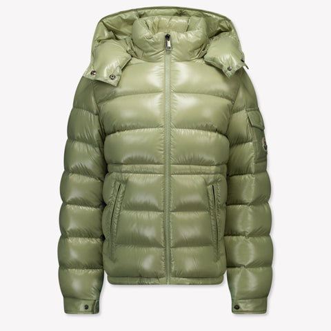 Moncler Maire Kids Girls Winter Jacket  Light Green