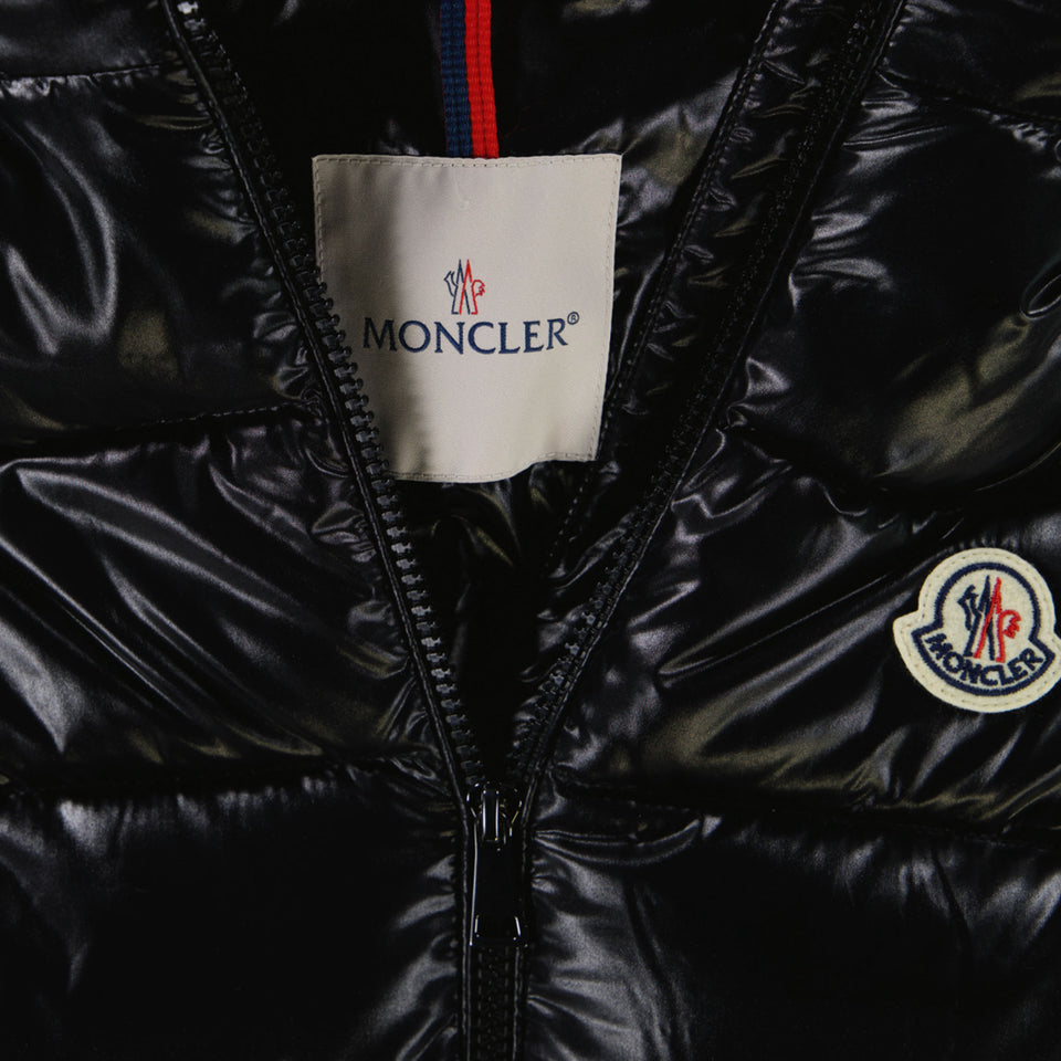 Moncler Ania Kids Girls  Body Warmer  Black