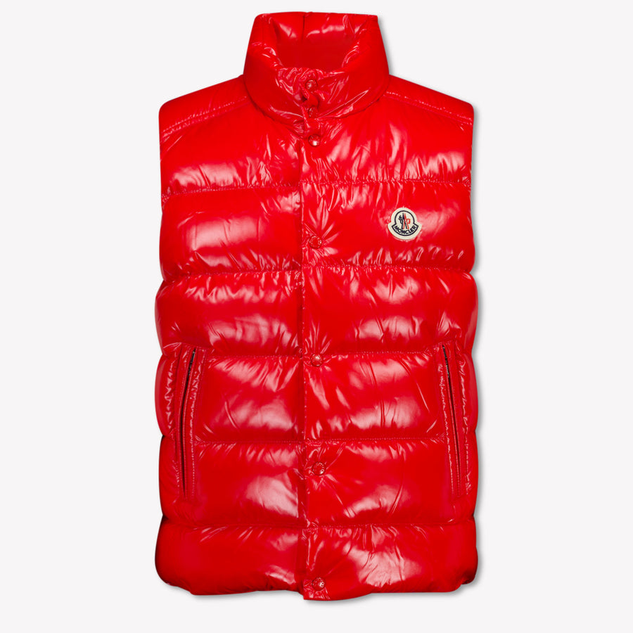 Moncler Tib Boys Gilet in Red