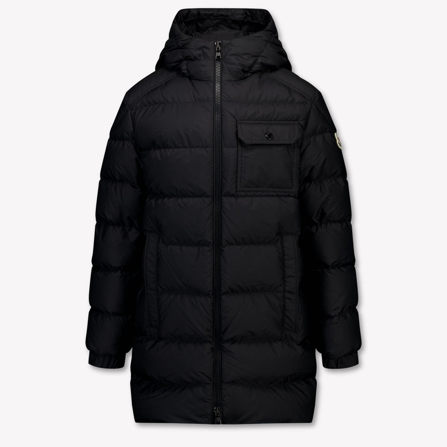 Moncler Alani Kinder Jongens Winterjas In Zwart