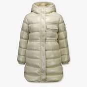 Moncler Dacca Kinder Winterjas In Creme