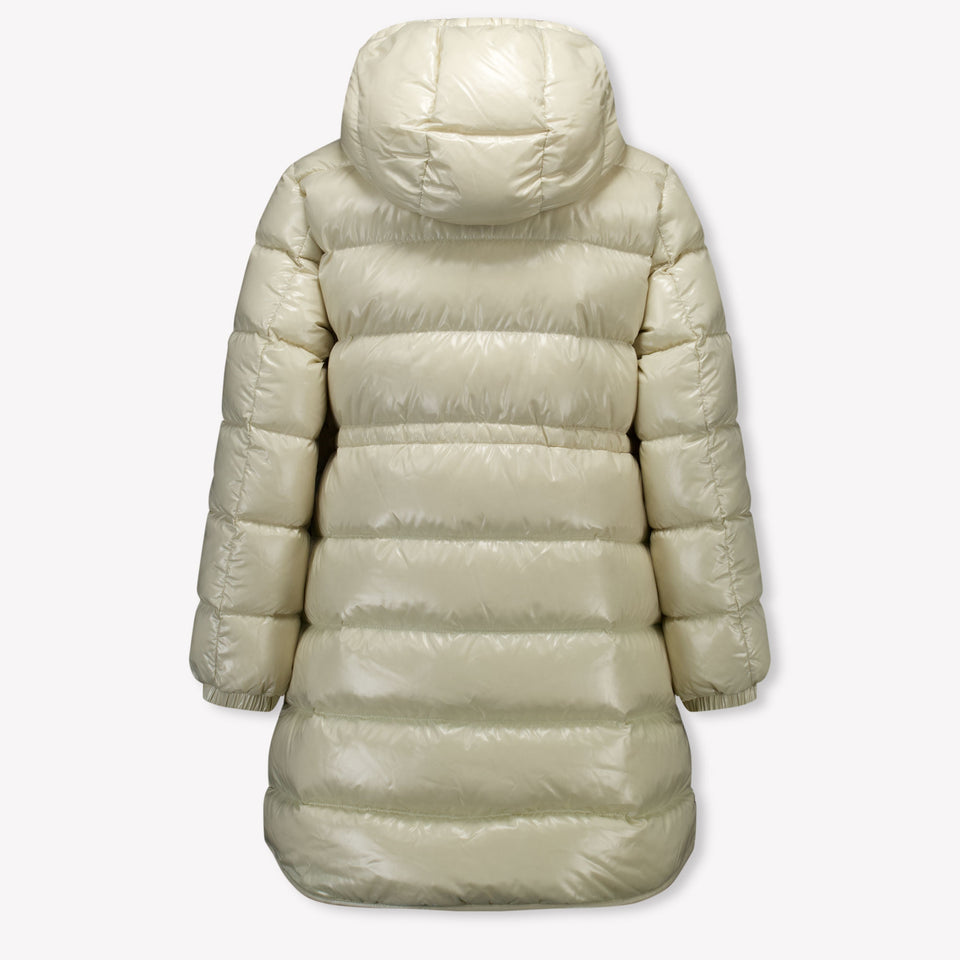 Moncler Dacca Kinder Winterjas In Creme
