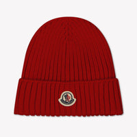 Moncler Kinder Unisex Muts In Rood