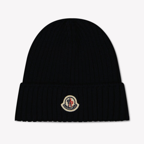 Moncler Kids Unisex Hat  Navy