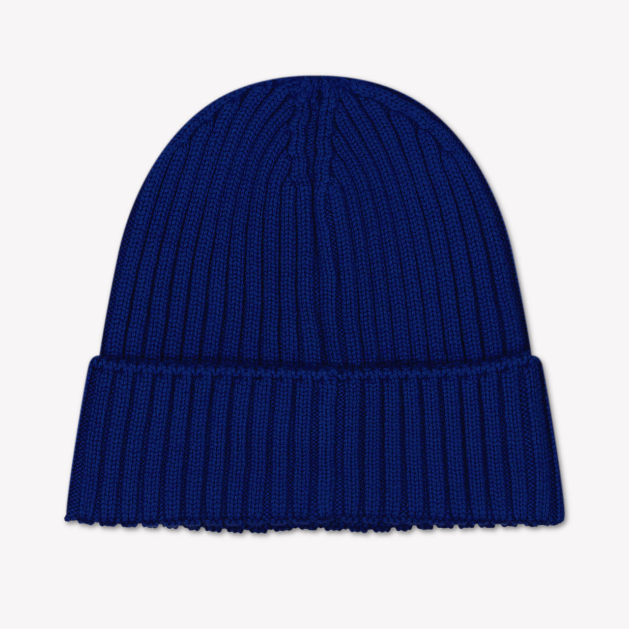 Moncler Kinder Unisex Muts In Cobalt Blauw