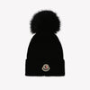 Moncler Kinder Meisjes Muts In Zwart