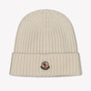 Moncler Kinder Unisex Muts In Off White