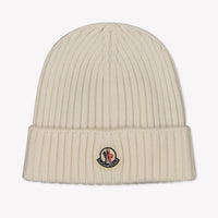 Moncler Kinder Unisex Muts In Off White