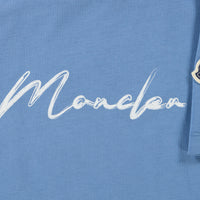 Moncler Kinder Jongens T-Shirt In Licht Blauw