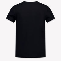 Moncler Kinder Meisjes T-Shirt In Zwart